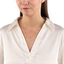 AMOR women's Y-necklace, gold-plated 925 sterling silver, view 2