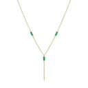 AMOR women's Y-necklace, gold-plated 925 sterling silver, main image