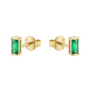 AMOR women's stud earrings, gold-plated 925 sterling silver, view 5