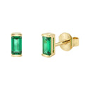 AMOR women's stud earrings, gold-plated 925 sterling silver, main image