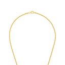 AMOR Halskette Damen, 925 Silber 14ct vergoldet, Malachit grün, Verschluss