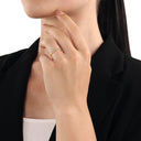 AMOR Ring Damen, 375 Gold, Ansicht 2