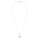 AMOR women's necklace, rhodium-plated 925 sterling silver, view 3