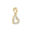 AMOR women's pendant, 375 gold, main image