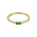 AMOR Ring Women, 925 Silber vergoldet, Ansicht 4