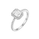AMOR women's ring, rhodium-plated 925 sterling silver, main image