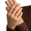AMOR Ring Women, 925 Silber vergoldet, Ansicht 2