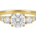 AMOR women's ring, gold-plated 925 sterling silver, view 5