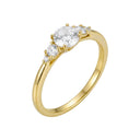 AMOR Ring Women, 925 Silber vergoldet, Hauptbild