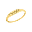 AMOR Ring Damen, 925 Silber vergoldet, Hauptbild