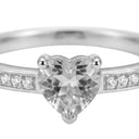 AMOR Ring Women, 925 Silber rhodiniert, Ansicht 5