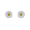 PRINZESSIN LILLIFEE girls' flower stud earrings in 925 sterling silver