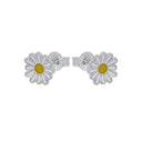 PRINZESSIN LILLIFEE girls' flower stud earrings in 925 sterling silver