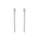 AMOR Ohrring (Ohrstecker) Damen, 925 Silber rhodiniert, Ansicht 3