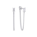 AMOR Ohrring (Ohrstecker) Damen, 925 Silber rhodiniert, Hauptbild