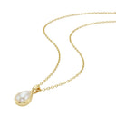 AMOR women's pendant necklace, gold-plated 925 sterling silver, view 4
