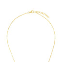 AMOR women's pendant necklace, gold-plated 925 sterling silver, clasp