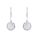 AMOR Ohrring (Ohrhänger) Damen, 925 Silber rhodiniert, Ansicht 3