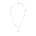 PRINZESSIN LILLIFEE girls' flower curb chain necklace in 925 sterling silver