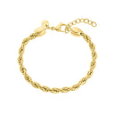 NOELANI women's bracelet, stainless steel with gold IP plating, gold, main image