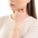 AMOR Armband Damen, Edelstahl, Zirkonia mehrfarbig, Ansicht 2