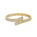 AMOR women's ring, 375 gold, view 3