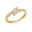 AMOR women's ring, 375 gold, main image