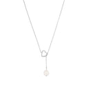 AMOR Halskette Damen, 925 Silber rhodiniert, Motiv Herz, Hauptbild
