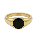 AMOR Ring Unisex, Edelstahl, Gold, Ansicht 3