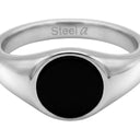 AMOR Ring Unisex, Edelstahl, Silber, Ansicht 10