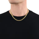 AMOR Halskette Unisex, Edelstahl IP gold, Ansicht 3