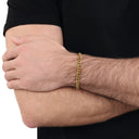 AMOR Armband Unisex, Edelstahl IP gold, Ansicht 3