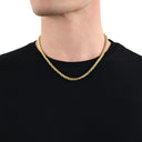 AMOR Halskette Unisex, Edelstahl IP gold, Ansicht 3