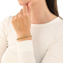 AMOR Armband Unisex, Edelstahl IP gold, Ansicht 2