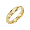 AMOR Ring Damen, Herren, Unisex, Edelstahl IP gold, Hauptbild