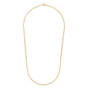 AMOR unisex necklace, stainless steel with gold IP plating, view 4