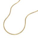 AMOR unisex necklace, stainless steel with gold IP plating, view 5
