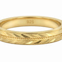 AMOR women's ring, gold-plated 925 sterling silver, view 5