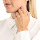 AMOR Ring Damen, 375 Gold, Zirkonia weiß, Ansicht 2