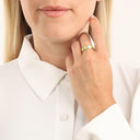 AMOR Ring Damen, 375 Gold, Ansicht 2
