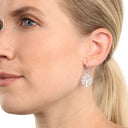 AMOR Ohrring (Ohrhänger) Damen, 925 Silber rhodiniert, Motiv Lebensbaum, Zirkonia 8, Ansicht 2
