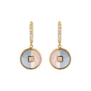 NOELANI women's hoop earrings in 925 sterling silver