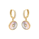 NOELANI women's hoop earrings in 925 sterling silver