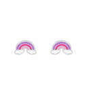 PRINZESSIN LILLIFEE girls' stud earrings in 925 sterling silver