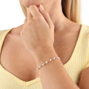 NOELANI women's bracelet, stainless steel, view 2
