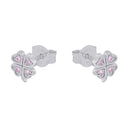 PRINZESSIN LILLIFEE girls' stud earrings in 925 sterling silver