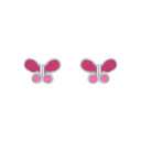 PRINZESSIN LILLIFEE Ohrring (Ohrstecker) Kids - Girls, 925 Silber rhodiniert, Ansicht 3