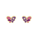 PRINZESSIN LILLIFEE girls' stud earrings in 925 sterling silver