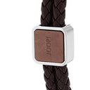 JOOP! men's bracelet, stainless steel with brown IP plating, view 3