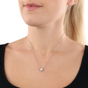 AMOR Halskette Damen, 925 Silber rhodiniert, Ansicht 2